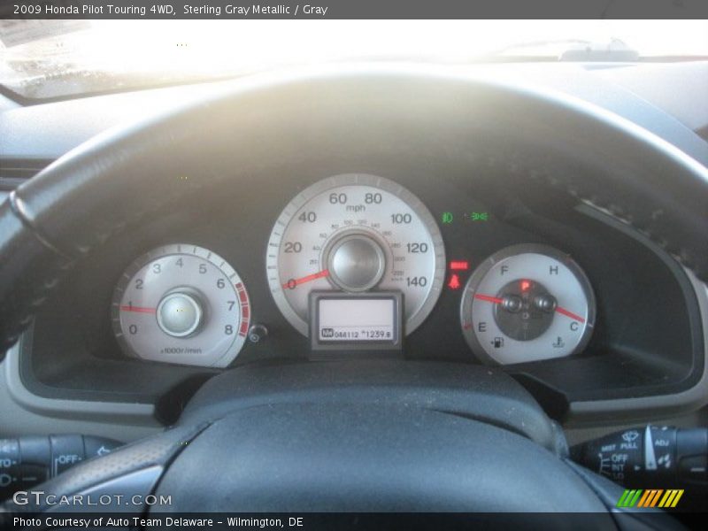 Sterling Gray Metallic / Gray 2009 Honda Pilot Touring 4WD