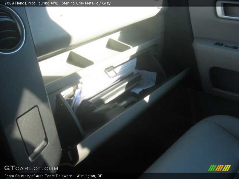 Sterling Gray Metallic / Gray 2009 Honda Pilot Touring 4WD