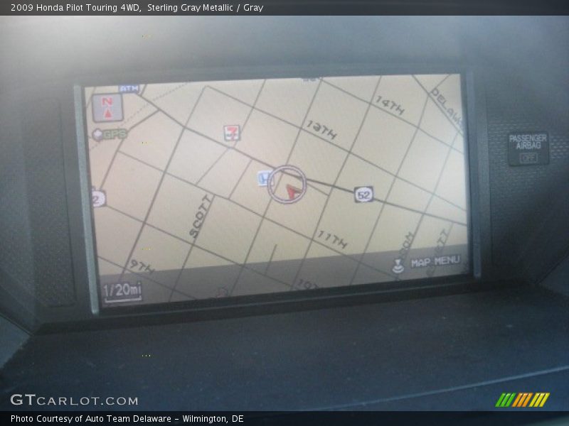 Sterling Gray Metallic / Gray 2009 Honda Pilot Touring 4WD
