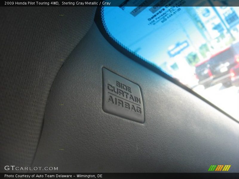 Sterling Gray Metallic / Gray 2009 Honda Pilot Touring 4WD