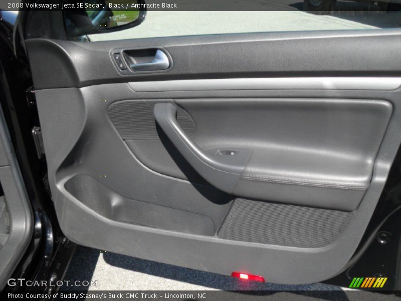 Black / Anthracite Black 2008 Volkswagen Jetta SE Sedan