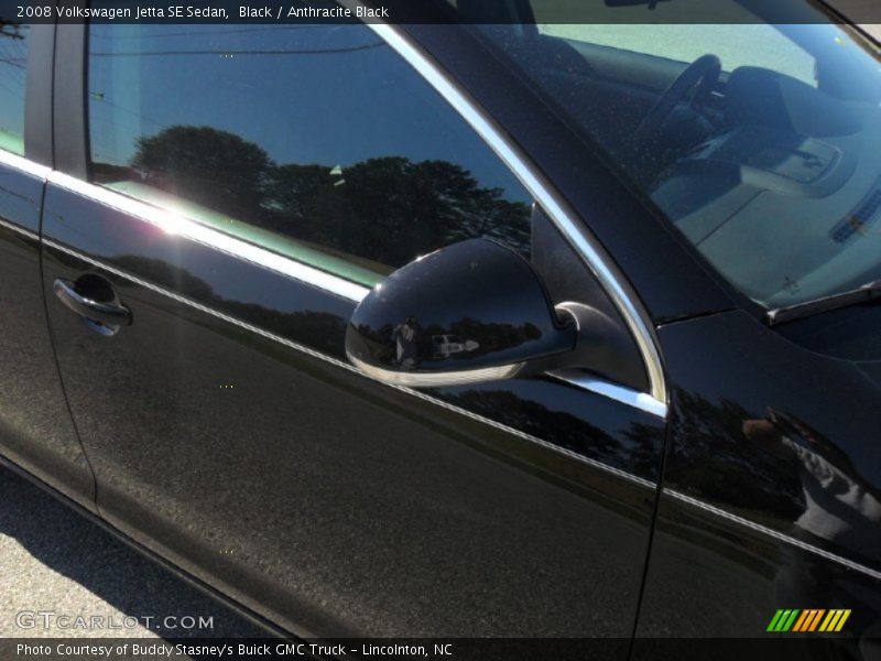 Black / Anthracite Black 2008 Volkswagen Jetta SE Sedan