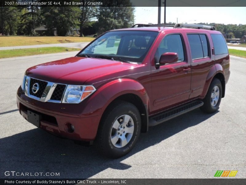Red Brawn / Graphite 2007 Nissan Pathfinder SE 4x4