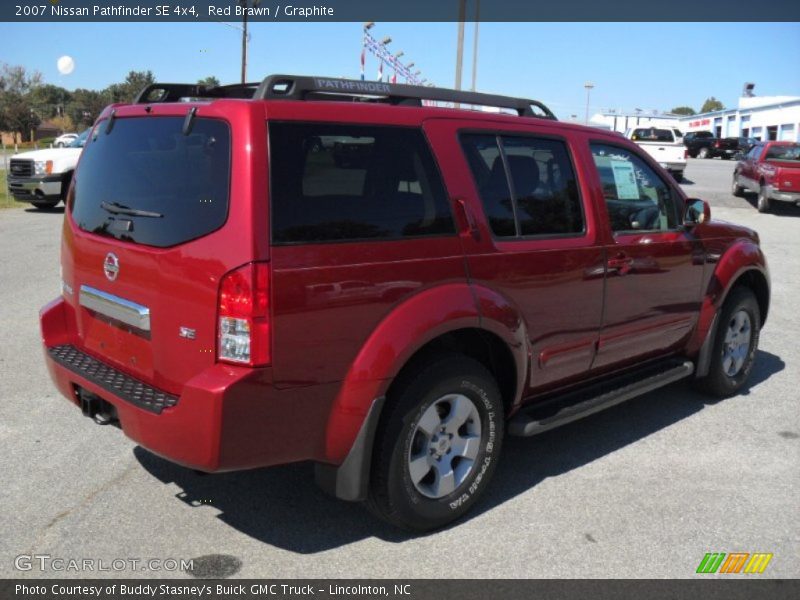 Red Brawn / Graphite 2007 Nissan Pathfinder SE 4x4