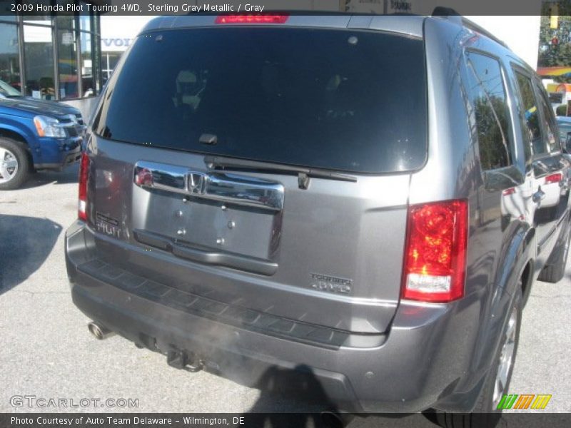 Sterling Gray Metallic / Gray 2009 Honda Pilot Touring 4WD