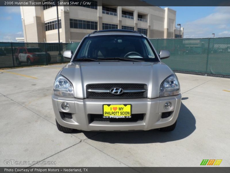 Sahara Silver / Gray 2006 Hyundai Tucson Limited