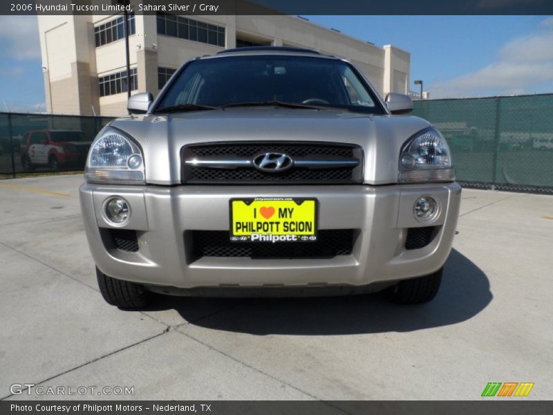 Sahara Silver / Gray 2006 Hyundai Tucson Limited