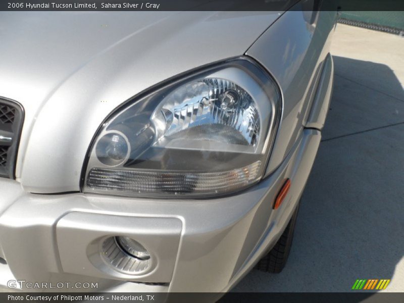 Sahara Silver / Gray 2006 Hyundai Tucson Limited