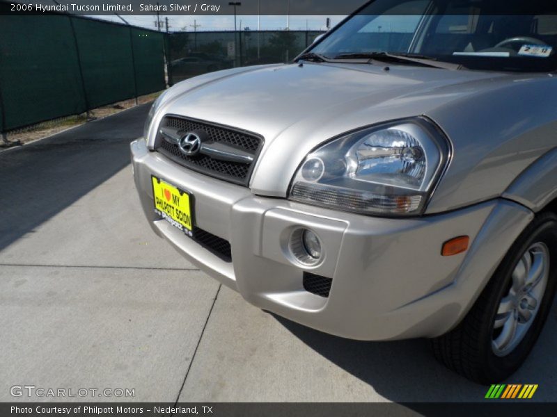 Sahara Silver / Gray 2006 Hyundai Tucson Limited