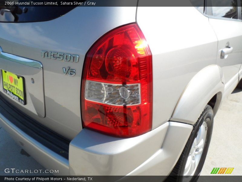 Sahara Silver / Gray 2006 Hyundai Tucson Limited