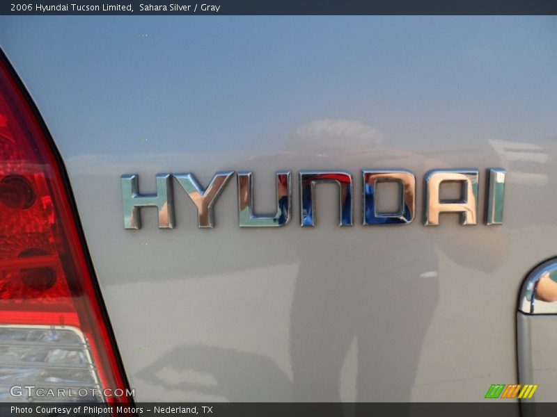 Sahara Silver / Gray 2006 Hyundai Tucson Limited