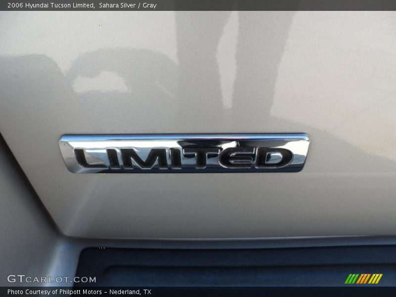 Sahara Silver / Gray 2006 Hyundai Tucson Limited