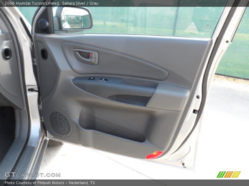 Sahara Silver / Gray 2006 Hyundai Tucson Limited