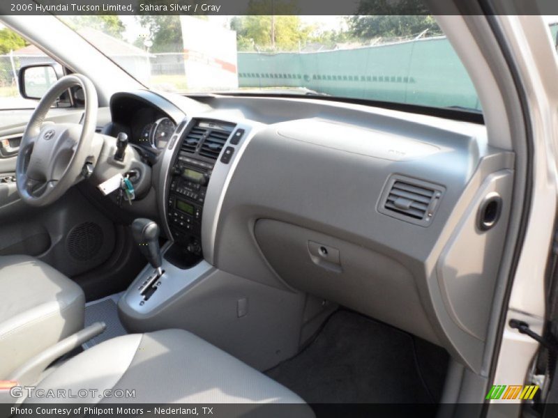 Sahara Silver / Gray 2006 Hyundai Tucson Limited