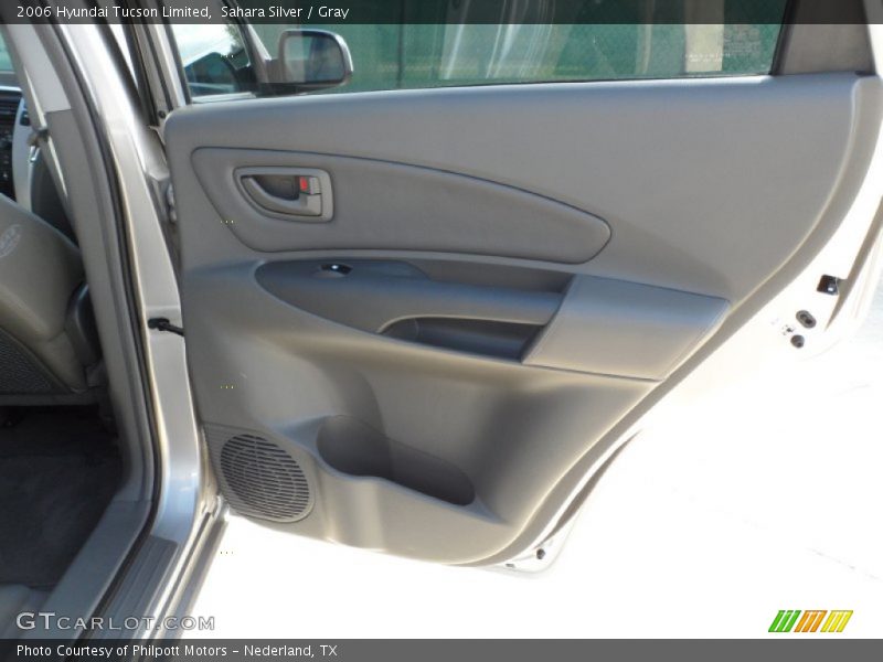 Sahara Silver / Gray 2006 Hyundai Tucson Limited