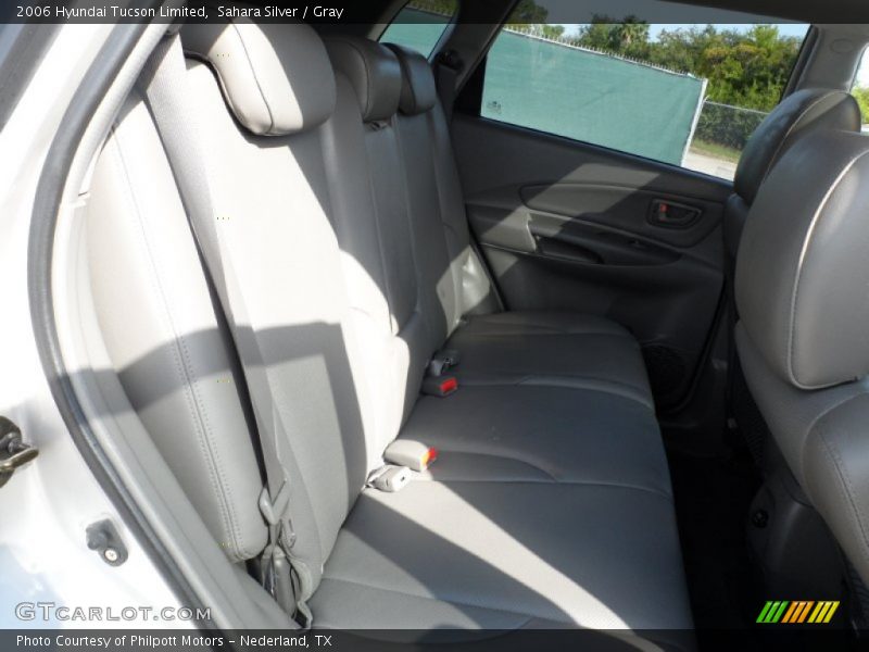 Sahara Silver / Gray 2006 Hyundai Tucson Limited