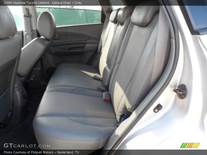 Sahara Silver / Gray 2006 Hyundai Tucson Limited