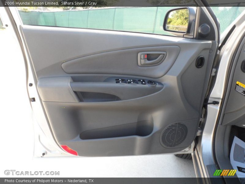 Sahara Silver / Gray 2006 Hyundai Tucson Limited
