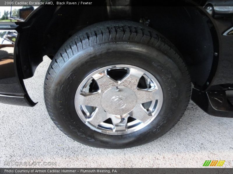 Black Raven / Pewter 2006 Cadillac Escalade AWD