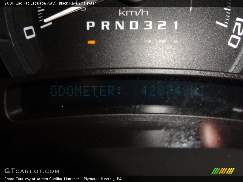 Black Raven / Pewter 2006 Cadillac Escalade AWD