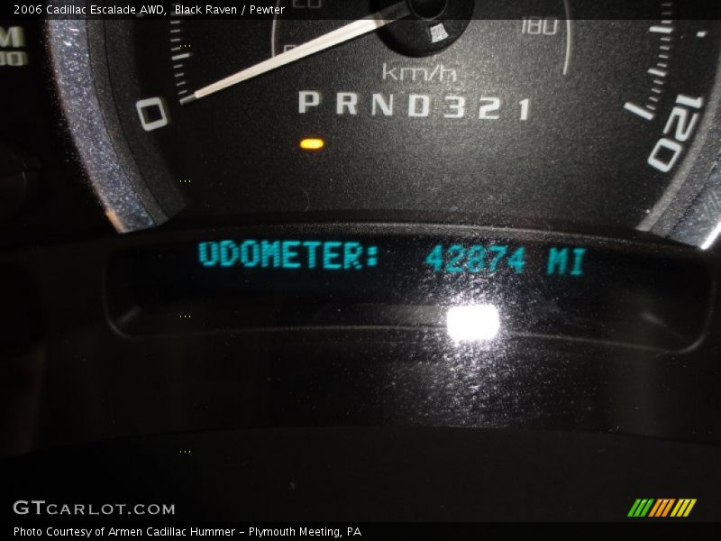 Black Raven / Pewter 2006 Cadillac Escalade AWD