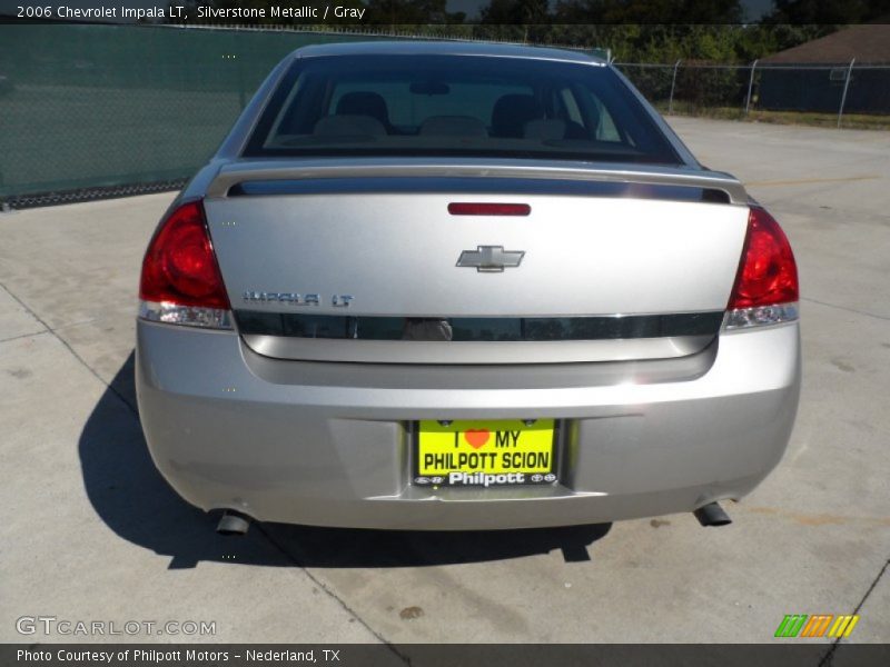 Silverstone Metallic / Gray 2006 Chevrolet Impala LT