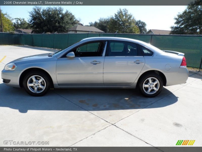 Silverstone Metallic / Gray 2006 Chevrolet Impala LT