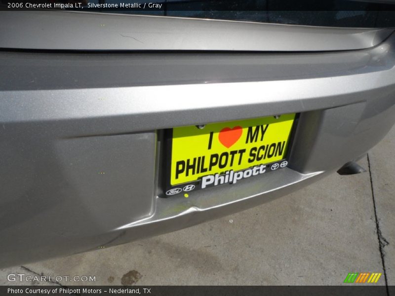 Silverstone Metallic / Gray 2006 Chevrolet Impala LT