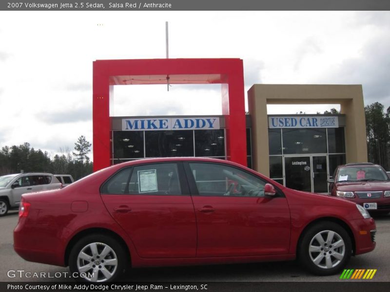 Salsa Red / Anthracite 2007 Volkswagen Jetta 2.5 Sedan