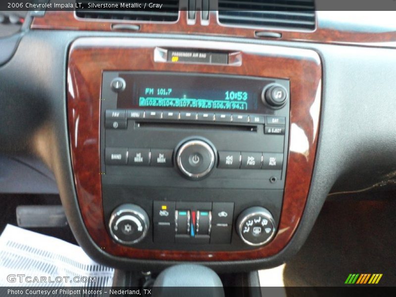 Silverstone Metallic / Gray 2006 Chevrolet Impala LT