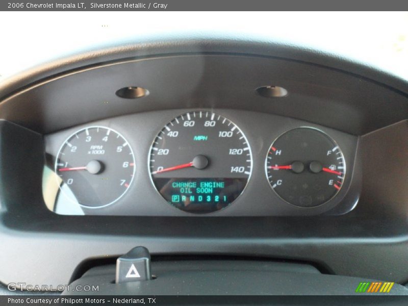 Silverstone Metallic / Gray 2006 Chevrolet Impala LT