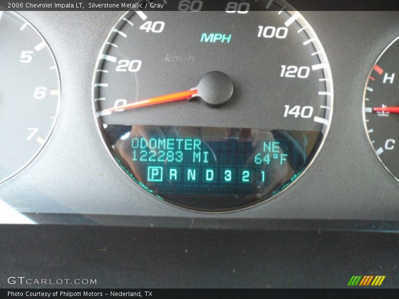 Silverstone Metallic / Gray 2006 Chevrolet Impala LT