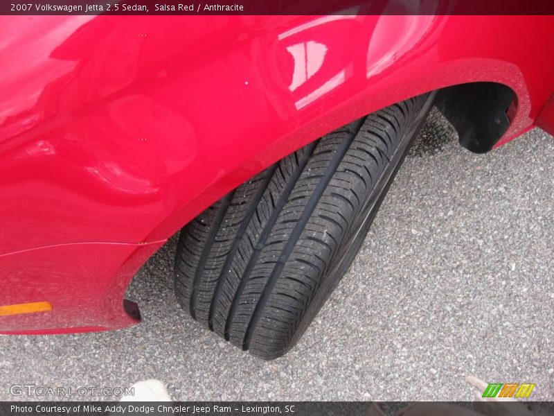 Salsa Red / Anthracite 2007 Volkswagen Jetta 2.5 Sedan