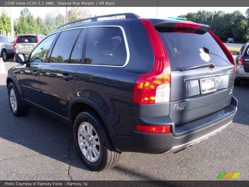 Shadow Blue Metallic / Off Black 2008 Volvo XC90 3.2 AWD