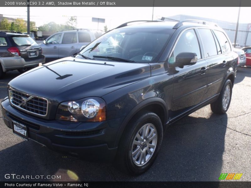 Shadow Blue Metallic / Off Black 2008 Volvo XC90 3.2 AWD