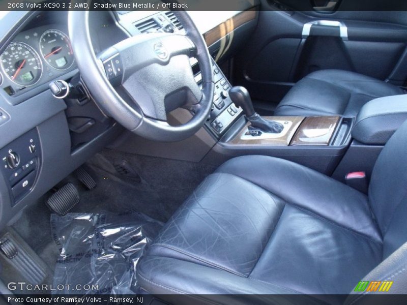 Shadow Blue Metallic / Off Black 2008 Volvo XC90 3.2 AWD