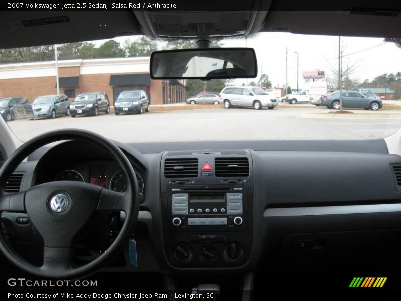 Salsa Red / Anthracite 2007 Volkswagen Jetta 2.5 Sedan