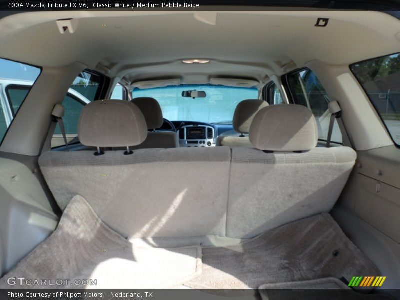 Classic White / Medium Pebble Beige 2004 Mazda Tribute LX V6