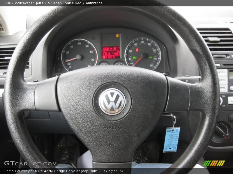 Salsa Red / Anthracite 2007 Volkswagen Jetta 2.5 Sedan