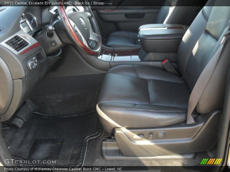 Black Ice / Ebony 2010 Cadillac Escalade ESV Luxury AWD