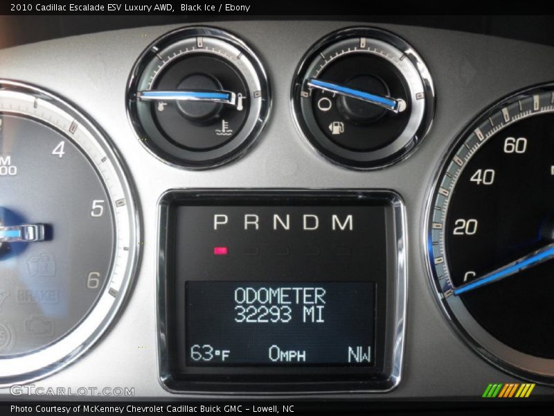 Black Ice / Ebony 2010 Cadillac Escalade ESV Luxury AWD