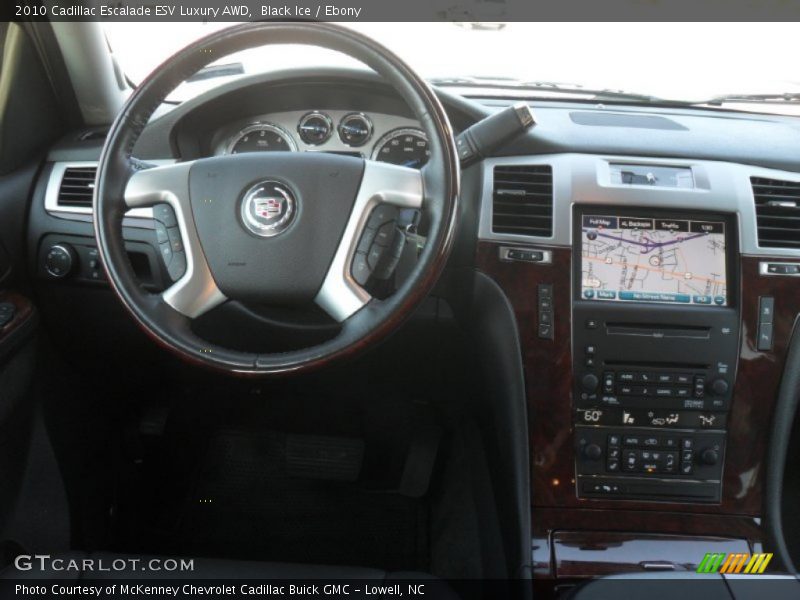 Dashboard of 2010 Escalade ESV Luxury AWD