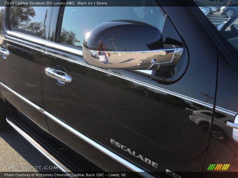 Black Ice / Ebony 2010 Cadillac Escalade ESV Luxury AWD