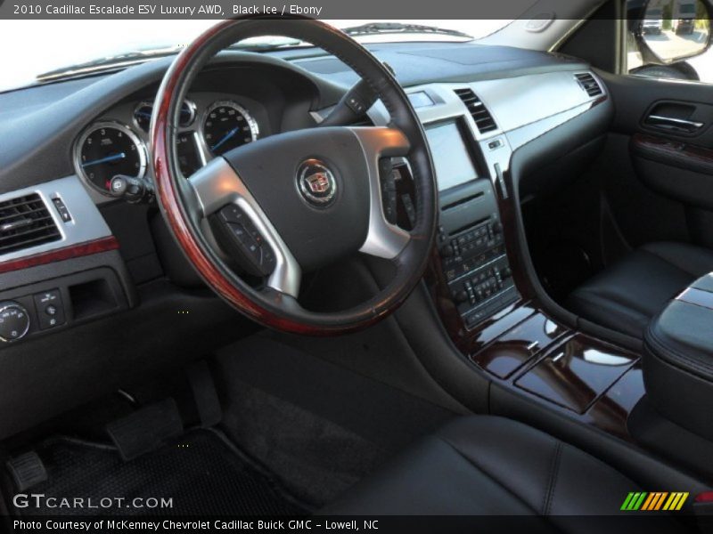 Dashboard of 2010 Escalade ESV Luxury AWD