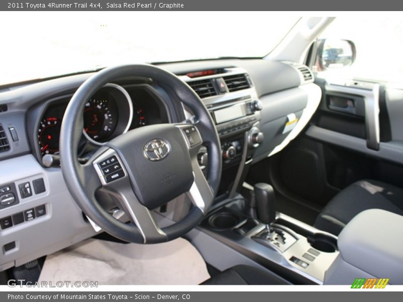 Salsa Red Pearl / Graphite 2011 Toyota 4Runner Trail 4x4