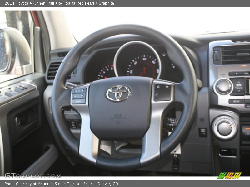 Salsa Red Pearl / Graphite 2011 Toyota 4Runner Trail 4x4