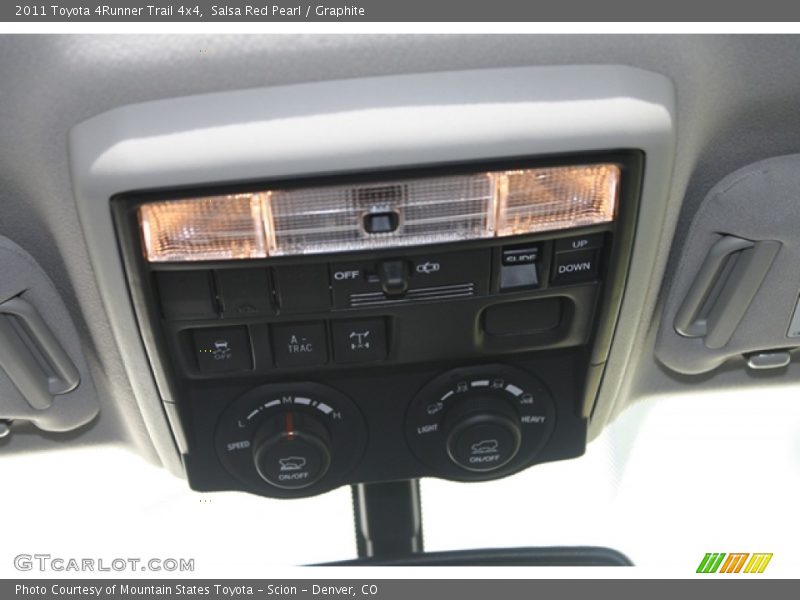 Salsa Red Pearl / Graphite 2011 Toyota 4Runner Trail 4x4