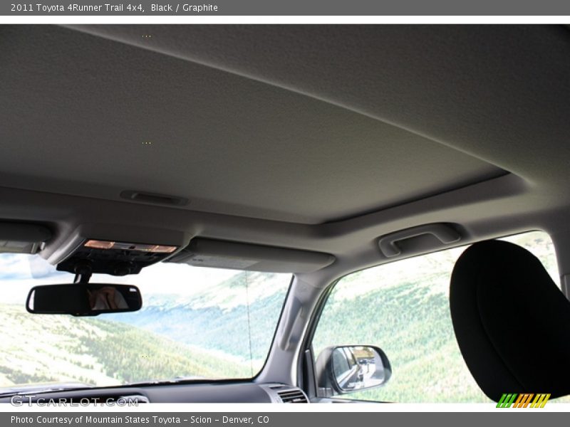 Black / Graphite 2011 Toyota 4Runner Trail 4x4