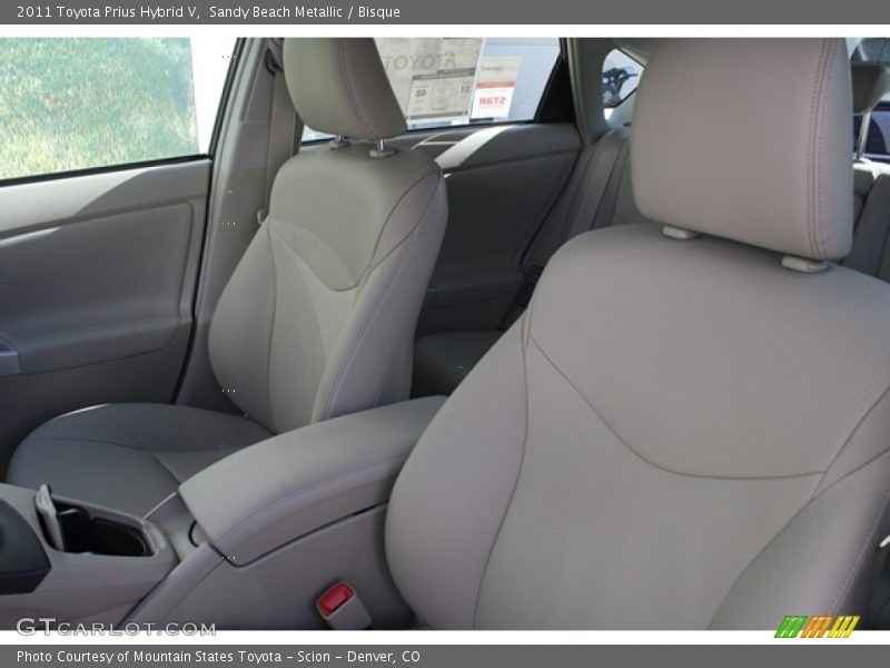 Sandy Beach Metallic / Bisque 2011 Toyota Prius Hybrid V