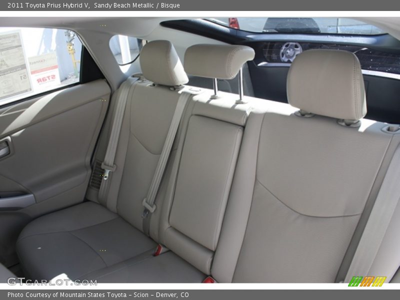 Sandy Beach Metallic / Bisque 2011 Toyota Prius Hybrid V